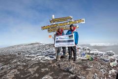 Steve Cocliff climbs Mount Kilimanjaro