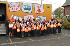 VolkerRail promotes rail safety at local primary school