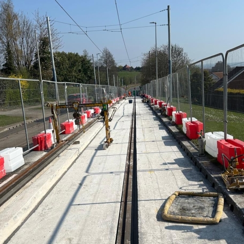 sheffield supertram getting renewed track