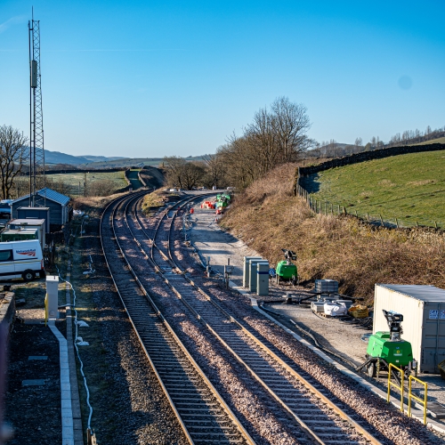 image of track at horton quarry