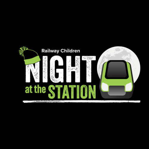 Logo for the Night at the Station event