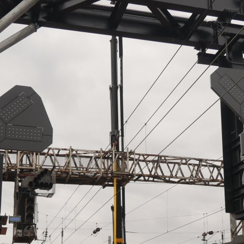 image of the new LED signals at Carnforth