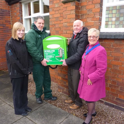 L-R, Staffordshire's Alliance's Vicky Richards, Matt Heward, John Green and Gillian Cox.JPG