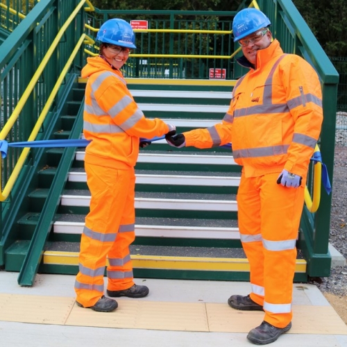EWR Jarvis Lane footbridge opening.jpg