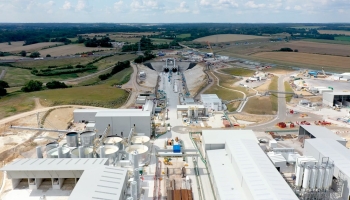 aerial image of the align join venture and HS2 tunnel exit