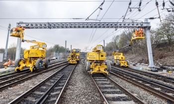 MEWPs working on overhead lines