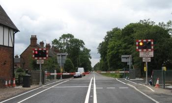 Eggington level crossing