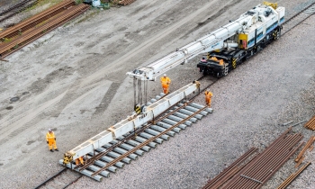 Aerial photo of Hoo Junction