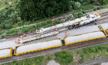 Aerial photo of Hoo Junction