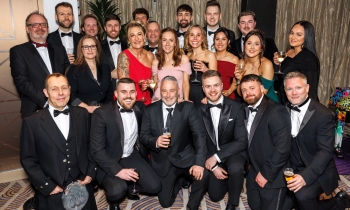 group of people posing for a picture