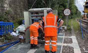 LOC case being installed