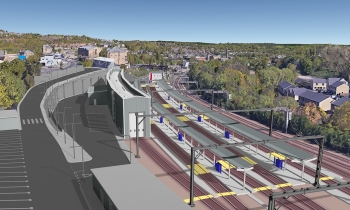 artist impression of outside Shipley depot