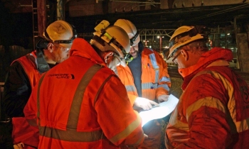 Piling works at Stafford, picture 12, 15th February 2014.jpg