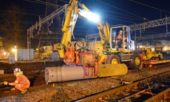 Piling works at Stafford, picture 4, 15th February 2014.jpg