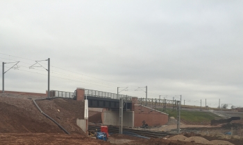 The completed Norton Bridge flyover over the West Coast mainline.jpg