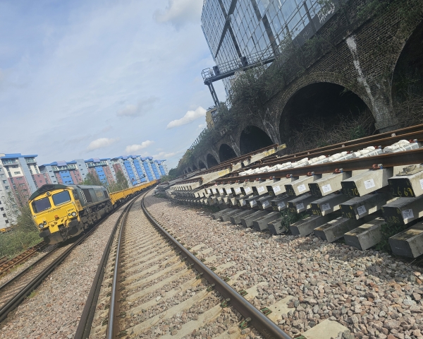 track renewals Battersea Pier