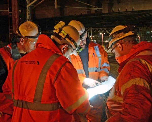 Piling works at Stafford, picture 12, 15th February 2014.jpg