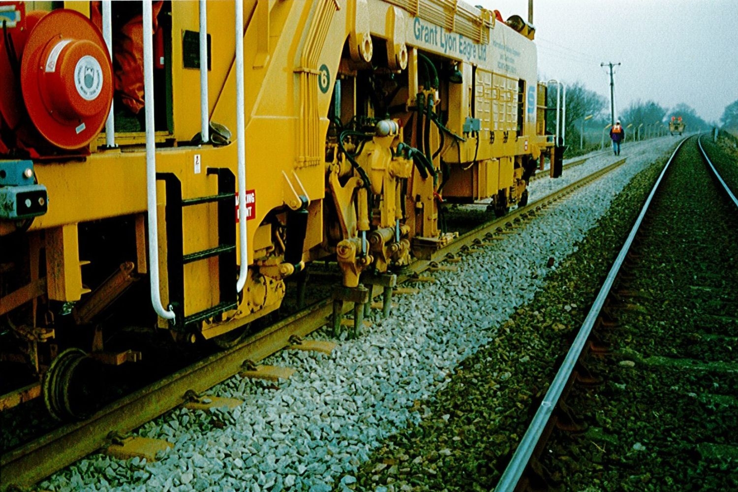 Tamper with grant lyon eagre logo on
