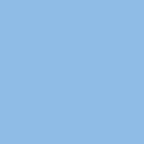 A light blue background
