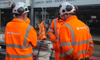 completion of a major programme of works by VolkerRail on the Supertram system 