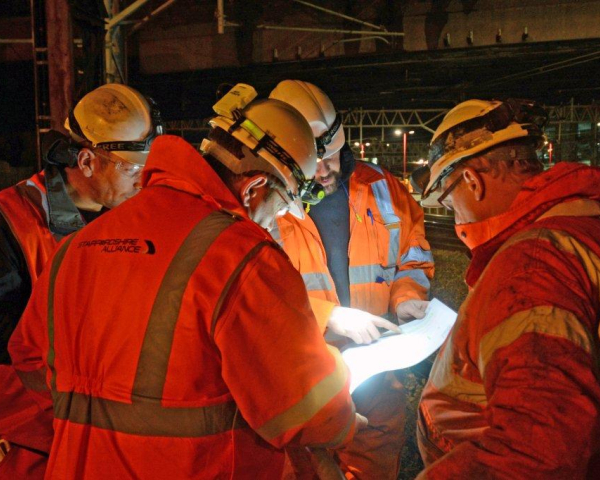 Piling works at Stafford, picture 12, 15th February 2014.jpg